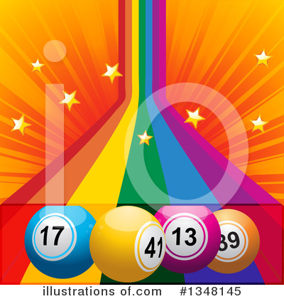 Royalty-Free (RF) Bingo Ball Clipart Illustration by elaineitalia - Stock Sample #1348145