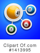 Bingo Balls Clipart #1413995 by elaineitalia