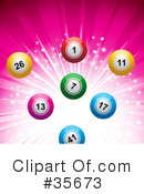 Bingo Balls Clipart #35673 by elaineitalia