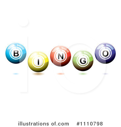 Royalty-Free (RF) Bingo Clipart Illustration by michaeltravers - Stock Sample #1110798