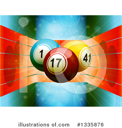 Bingo Balls Clipart #1335876 by elaineitalia