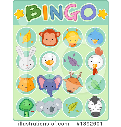 Royalty-Free (RF) Bingo Clipart Illustration by BNP Design Studio - Stock Sample #1392601