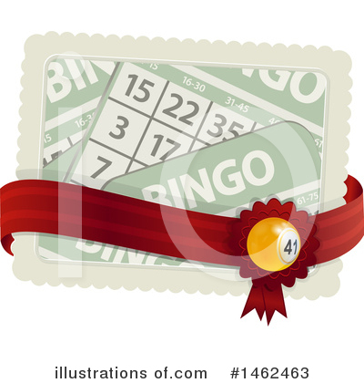 Royalty-Free (RF) Bingo Clipart Illustration by elaineitalia - Stock Sample #1462463