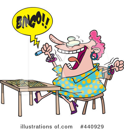 Bingo Clipart #440929 by toonaday