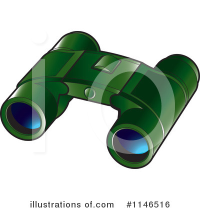 Binoculars Clipart #1146516 by Lal Perera