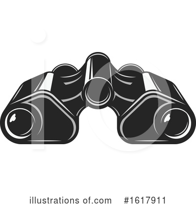 Royalty-Free (RF) Binoculars Clipart Illustration by Vector Tradition SM - Stock Sample #1617911