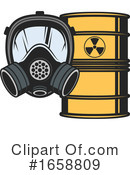 Biohazard Clipart #1658809 by Vector Tradition SM