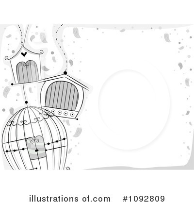 Royalty-Free (RF) Bird Cage Clipart Illustration by BNP Design Studio - Stock Sample #1092809