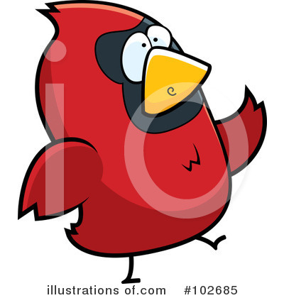 Royalty-Free (RF) Bird Clipart Illustration by Cory Thoman - Stock Sample #102685