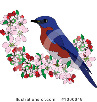 Royalty-Free (RF) Bird Clipart Illustration by Pams Clipart - Stock Sample #1060648