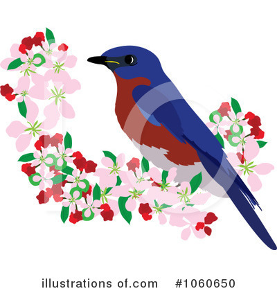 Royalty-Free (RF) Bird Clipart Illustration by Pams Clipart - Stock Sample #1060650