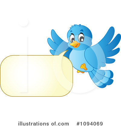 Royalty-Free (RF) Bird Clipart Illustration by visekart - Stock Sample #1094069