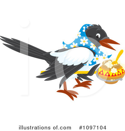 Royalty-Free (RF) Bird Clipart Illustration by Alex Bannykh - Stock Sample #1097104