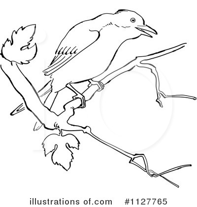 Royalty-Free (RF) Bird Clipart Illustration by Picsburg - Stock Sample #1127765