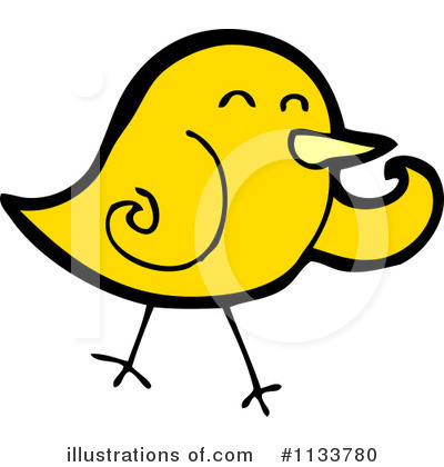 Royalty-Free (RF) Bird Clipart Illustration by lineartestpilot - Stock Sample #1133780