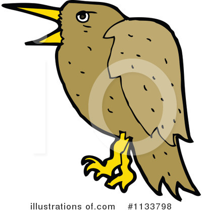 Royalty-Free (RF) Bird Clipart Illustration by lineartestpilot - Stock Sample #1133798