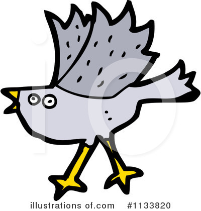 Royalty-Free (RF) Bird Clipart Illustration by lineartestpilot - Stock Sample #1133820