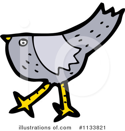 Royalty-Free (RF) Bird Clipart Illustration by lineartestpilot - Stock Sample #1133821