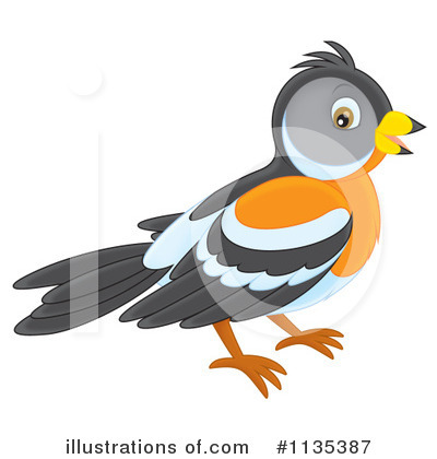Royalty-Free (RF) Bird Clipart Illustration by Alex Bannykh - Stock Sample #1135387