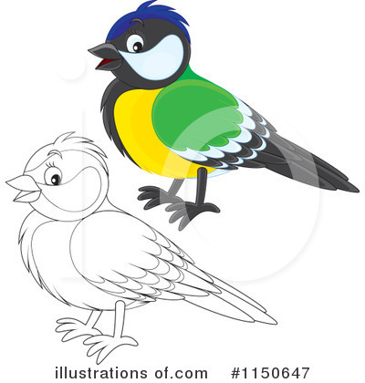 Royalty-Free (RF) Bird Clipart Illustration by Alex Bannykh - Stock Sample #1150647