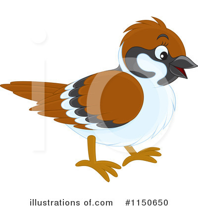 Royalty-Free (RF) Bird Clipart Illustration by Alex Bannykh - Stock Sample #1150650