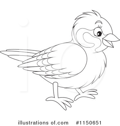 Royalty-Free (RF) Bird Clipart Illustration by Alex Bannykh - Stock Sample #1150651