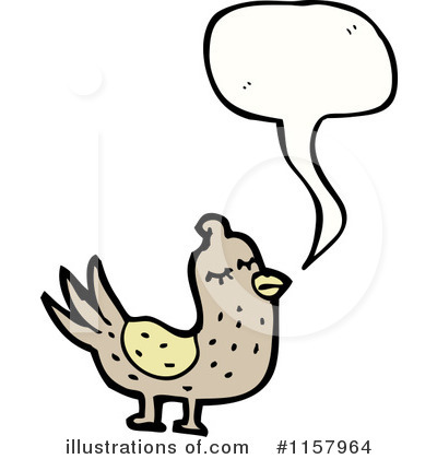 Royalty-Free (RF) Bird Clipart Illustration by lineartestpilot - Stock Sample #1157964