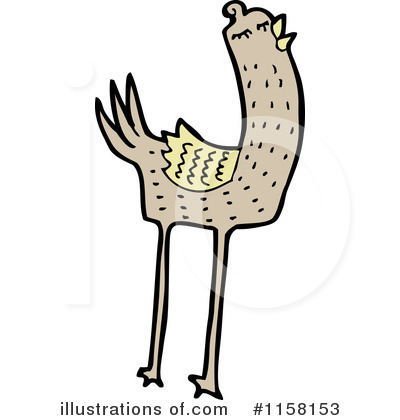 Royalty-Free (RF) Bird Clipart Illustration by lineartestpilot - Stock Sample #1158153