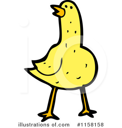 Royalty-Free (RF) Bird Clipart Illustration by lineartestpilot - Stock Sample #1158158