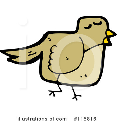 Royalty-Free (RF) Bird Clipart Illustration by lineartestpilot - Stock Sample #1158161