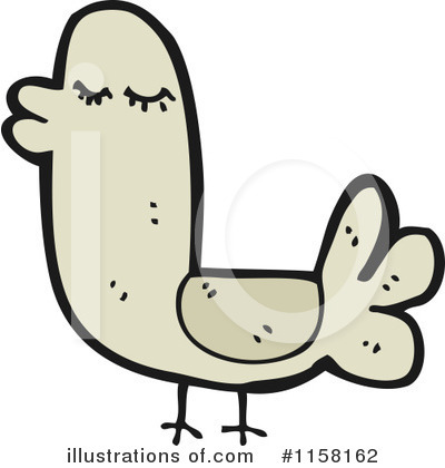 Royalty-Free (RF) Bird Clipart Illustration by lineartestpilot - Stock Sample #1158162