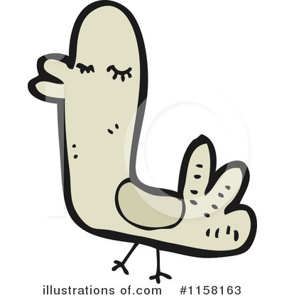 Royalty-Free (RF) Bird Clipart Illustration by lineartestpilot - Stock Sample #1158163