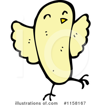 Royalty-Free (RF) Bird Clipart Illustration by lineartestpilot - Stock Sample #1158167