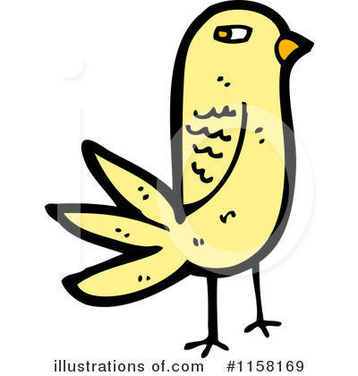 Royalty-Free (RF) Bird Clipart Illustration by lineartestpilot - Stock Sample #1158169