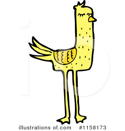 Royalty-Free (RF) Bird Clipart Illustration by lineartestpilot - Stock Sample #1158173