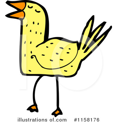 Royalty-Free (RF) Bird Clipart Illustration by lineartestpilot - Stock Sample #1158176