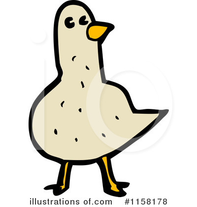 Royalty-Free (RF) Bird Clipart Illustration by lineartestpilot - Stock Sample #1158178