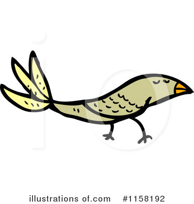 Royalty-Free (RF) Bird Clipart Illustration by lineartestpilot - Stock Sample #1158192