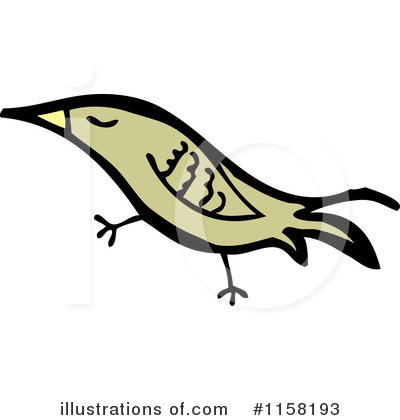 Royalty-Free (RF) Bird Clipart Illustration by lineartestpilot - Stock Sample #1158193