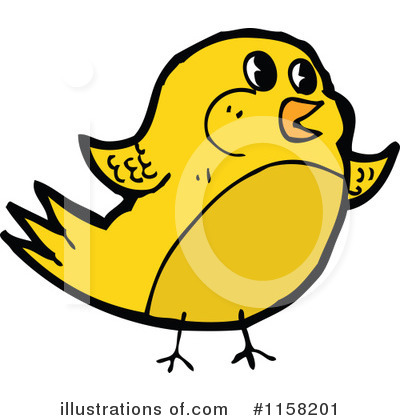 Royalty-Free (RF) Bird Clipart Illustration by lineartestpilot - Stock Sample #1158201