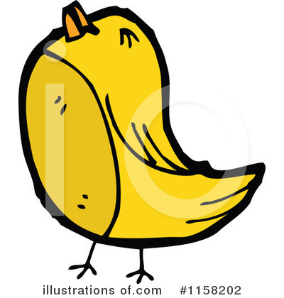 Royalty-Free (RF) Bird Clipart Illustration by lineartestpilot - Stock Sample #1158202