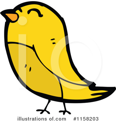 Royalty-Free (RF) Bird Clipart Illustration by lineartestpilot - Stock Sample #1158203