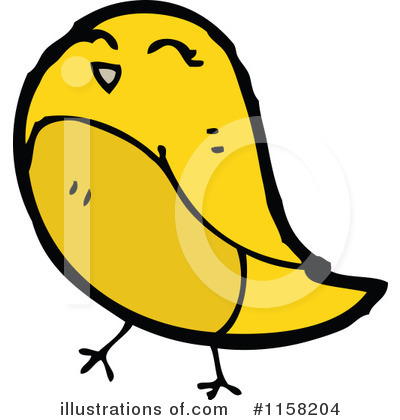 Royalty-Free (RF) Bird Clipart Illustration by lineartestpilot - Stock Sample #1158204