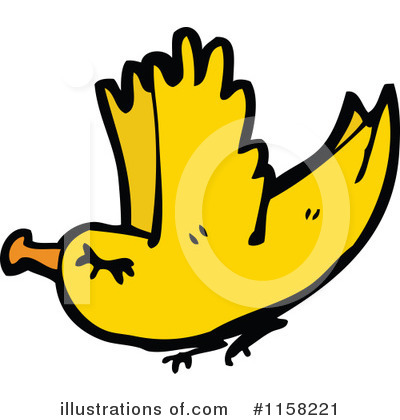 Royalty-Free (RF) Bird Clipart Illustration by lineartestpilot - Stock Sample #1158221