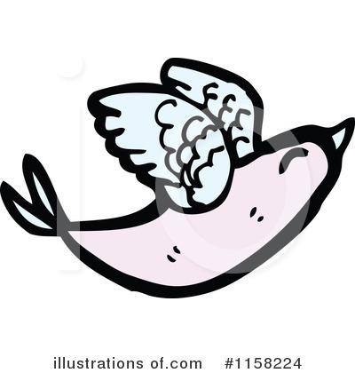 Royalty-Free (RF) Bird Clipart Illustration by lineartestpilot - Stock Sample #1158224