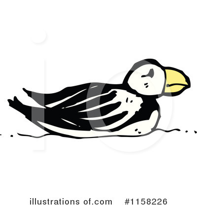 Royalty-Free (RF) Bird Clipart Illustration by lineartestpilot - Stock Sample #1158226