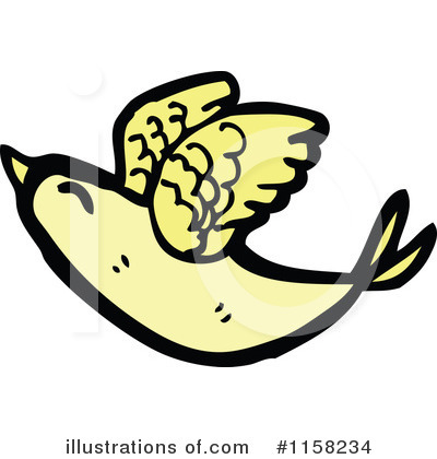 Royalty-Free (RF) Bird Clipart Illustration by lineartestpilot - Stock Sample #1158234