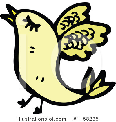 Royalty-Free (RF) Bird Clipart Illustration by lineartestpilot - Stock Sample #1158235