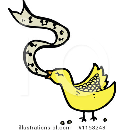 Royalty-Free (RF) Bird Clipart Illustration by lineartestpilot - Stock Sample #1158248