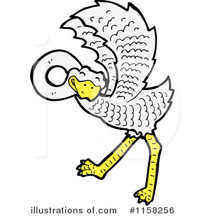 Royalty-Free (RF) Bird Clipart Illustration by lineartestpilot - Stock Sample #1158256